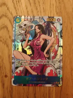 2024 One Piece OP07 Manga arte alternativa #051 Boa Hancock Jap - Image 3
