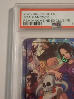 PSA 10 Boa Hancock 2025 PSA Magazine Promo OP07-038 One Piece Promo Card - Image 2