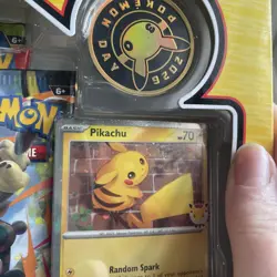 Pokemon Day 2026 Collection 30th Anniversary Promo Pikachu Card + Boosters, NIB - Image 2