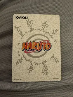 Kayou Naruto CCG NRSA-PR-010 Sasuke Promo Card English - Image 2