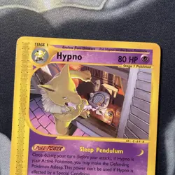Hypno 16/147 Rare - Non Holo Aquapolis Pokemon Card NM - Image 2