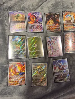 Pokemon TCG Surging Sparks 10-Card Holo/Foil Full Art Lot Mamoswine ex - Image 3