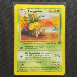 Exeggutor - 35/64 - Uncommon - Jungle Set - Pokemon Card - MP - Image 1