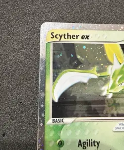 Pokemon Card-Scyther Ex-Ex Ruby&Shapphire-Holo-102/109-ENG-Good - Image 3