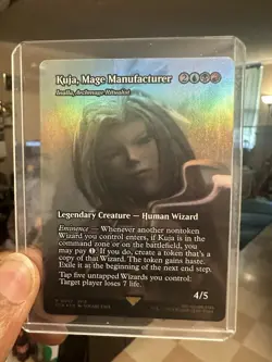 Kuja, Mage Manufacturer Showcase Foil 52 Final Fantasy MTG Magic the Gathering - Image 1