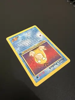 Misty’s Psyduck 90/132 Gym Challenge Unlimited 2000 Pokemon Card Common NM - Image 4
