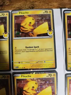 Pikachu (Pokemon Day 2026) TEF Stamped PROMO 051/162 NM LOT OF 10 - Image 5