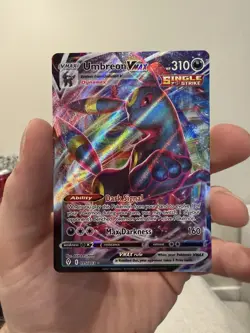 Pokemon Umbreon VMAX 095/203 SWSH07 Evolving Skies Holo Ultra Rare - Image 1