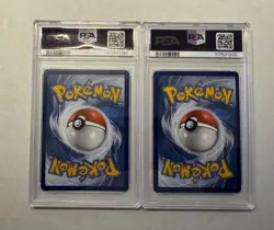 2021 Pokemon Celebrations Reshiram #113 & Zekrom #114 PSA 9 Set - Image 2