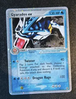 Pokemon Gyarados ex 109/112 Firered & Leafgreen Holo ENG-Played - Image 1