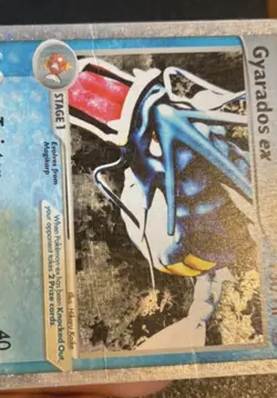 Pokemon Gyarados ex 109/112 Firered & Leafgreen Holo ENG-Played - Image 3