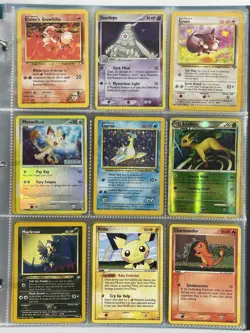 Pokemon Card Collection VTG Binder Holo Rare 1st E-Reader WOTC Lapras Charmander - Image 1