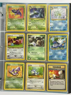 Pokemon Card Collection VTG Binder Holo Rare 1st E-Reader WOTC Lapras Charmander - Image 5