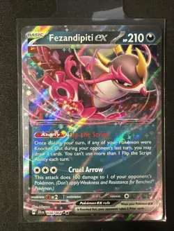 Fezandipity ex - 038/064 - Double Rare - Pokemon TCG Card Shrouded Fable - NM - Image 1