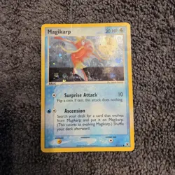 Pokemon Magikarp Holo Basic Card 30 HP 67/112 EX FireRed & LeafGreen English - Image 1