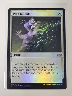 Mtg - Path to Exile (Foil) - Double Masters (2XM) - Uncommon - #25 - NM - Image 1