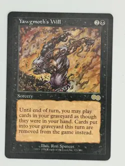 Yawgmoth's Will - Urza's Saga - Magic The Gathering - MTG - NM Condition - Image 1