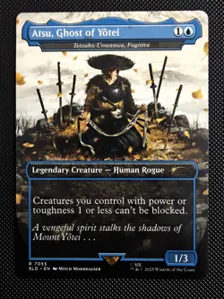 Atsu, Ghost of Yotei Tetsuko Umezawa, Fugitive Secret Lair Drop R7055 NM MTG - Image 1