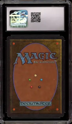 Magic the Gathering MTG Mountain (Green Sky) Unlimited CGC 10 Gem Mint - Image 2
