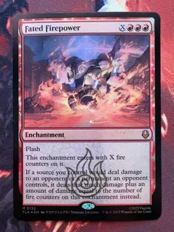 Fated Firepower [Avatar: The Last Airbender] Foil Near Mint - Image 1