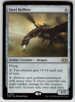 Steel Hellkite Normal R Commander: Tarkir: Dragonstorm 327 NM - Image 1
