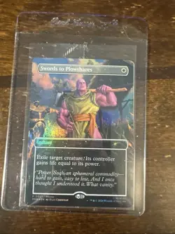 Thanos MTG Swords To Plowshares P 0001 PSA Magazine Promo May 2026 Sealed New - Image 1