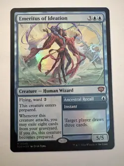 Emeritus of Ideation Secrets of Strixhaven Foil - Image 1