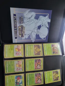 Pokemon 'Chilling Reign' Part Complete Master Set (Inc. Vault X Binder) - Image 1