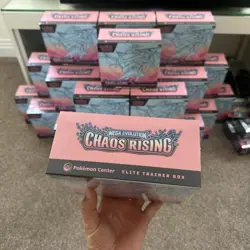 Pokemon TCG Chaos Rising Pokemon Center ETB New & Sealed - Image 3