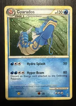 Pokemon Gyarados Holo Call of Legends 7/95 Stage 1 Rare 130HP Hydro Splash - Image 1