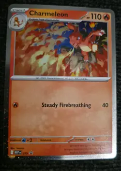 POKEMON TCG CHARMELEON 079 BLACK STAR PROMO CHAOS RISING COSMOS HOLO - Image 1
