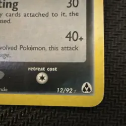 Nintendo Shiftry EX Legend Maker 12/92 Rare 2006 Pokemon TCG - Image 4
