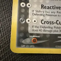 Nintendo Shiftry EX Legend Maker 12/92 Rare 2006 Pokemon TCG - Image 5