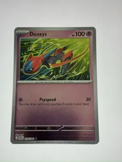 Deoxys (Speed) 034/086 - Reverse Holo - Pokemon TCG: Chaos Rising - English NM - Image 1