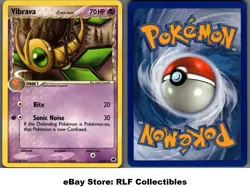 2006 Pokemon, EX Dragon Frontiers, #42/101 Vibrava Delta Species, Uncommon - Image 1