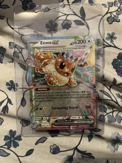 Pokemon TCG Eevee EX 075/131 Prismatic Evolutions Double Rare - Image 1