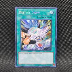 Yugioh Destiny Draw (RYMP-EN037) SECRET RARE HOLO (NEAR MINT) - Image 1