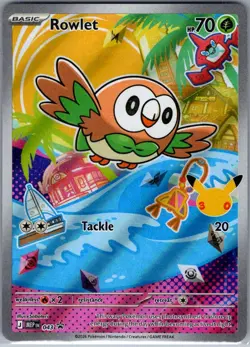Rowlet MEP 043 ME: Mega Evolution Promo - Pokemon Card - NM - Image 1