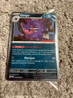 Gengar 050/088 Holo Perfect Order GameStop Promo Sealed VERY HOT PROMO CARD - Image 2