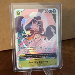 One Piece Card Game Jewelry Bonney OP13-108 SR Foil EN Carrying On His Will NM - Image 2