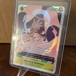 One Piece Card Game Jewelry Bonney OP13-108 SR Foil EN Carrying On His Will NM - Image 3