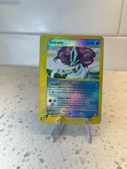 Suicune 37/147 Reverse Holo Aquapolis 2003 Pokemon Card MP/HP WOTC Vintage Singl - Image 1