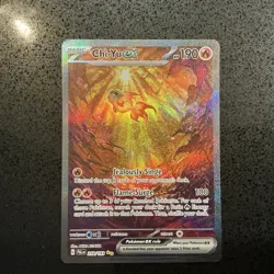 Pokemon TCG Chi-Yu EX Scarlet & Violet Paldea Evolved Holo Card 259/193 - Image 1