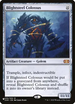 1x Blightsteel Colossus The List Reprints Regular MTG Card Magic The Gathering - Image 1