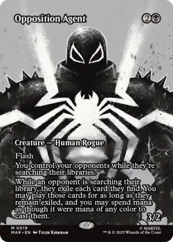 Opposition Agent (Borderless) Marvel Universe Eternal-Legal Regular MTG Card - Image 1