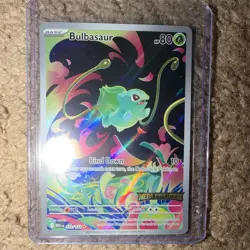 The Pokemon Company Bulbasaur Pokemon TCG 133/132 Misc Cards IR Holo EN 80 HP - Image 1