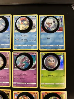 25 Authentic Pokemon Cards Custom Pin Button ( No Duplicates ) 1.25 Inch Pin - Image 3