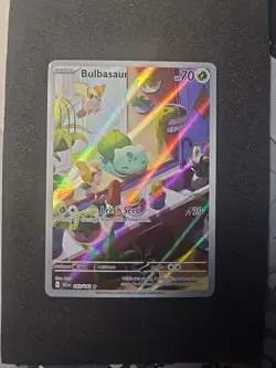 Pokemon TCG Bulbasaur Holo Card Illustration Stellar Crown Rare 143/142 - Image 2