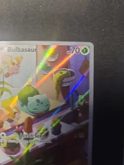 Pokemon TCG Bulbasaur Holo Card Illustration Stellar Crown Rare 143/142 - Image 4
