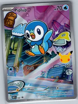 Piplup MEP 042 ME: Mega Evolution Promo - Pokemon Card - NM - Image 1
